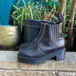 Dr martens Rometty contrast stitch platform Chelsea boot